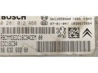 Řídící jednotka 0281012468, 0281012468 Citroen Xsara Picasso 2006