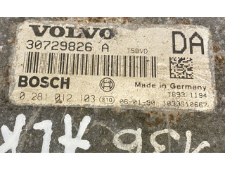 Блок управления двигателя 30729826A, 0281012103   Volvo V70