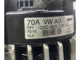 Генератор 03D903025MX Skoda Fabia Mk2 (5J)