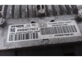 Řídící jednotka 9659317280, 5WS40175DT   Peugeot 1007 2002