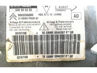 Airbagsteuergerät 9665266080, 608990300   Citroen C5