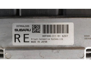 Блок управления двигателя 22765AJ320, DFF006311B1 Subaru Forester SJ