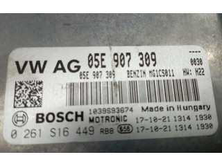 Блок управления двигателя 05E907309, 0261S16449   Skoda Karoq