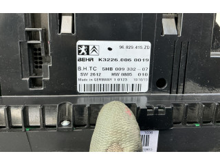 Блок управления климат-контролем 6452H8, 6452H8 Citroen C5