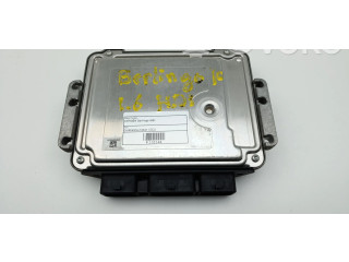 Блок управления двигателя 0281013872, 9664843780 Citroen Berlingo