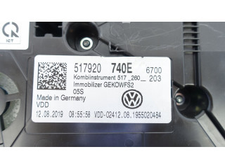 Панель приборов 517920740E, 517920740E   Volkswagen Golf Sportsvan       