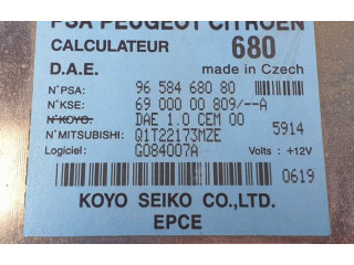 Блок управления 9658468080 Citroen C2