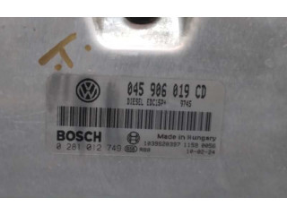 Блок управления двигателя 045906019CD, 0281012749 Skoda Fabia Mk2 (5J)