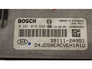 Блок управления впрыском 391112A951, 0281018642 KIA Ceed