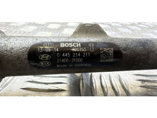 Топливная рампа 314002F000, 0445214211   KIA Sorento   для двигателя D4HB