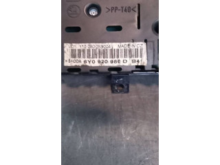 Панель приборов 6Y0, 980 Skoda Fabia Mk1 (6Y)