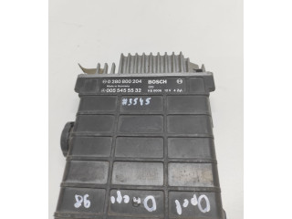 Блок управления двигателя 0280800204, 0055455532 Opel Omega B1