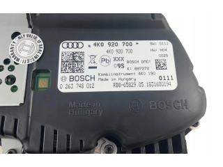 Přístrojová deska Audi A6 S6 C8 4K 2018 4K0920700