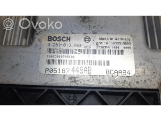 Řídící jednotka 0281013693, P05187449AB Dodge Caliber 2009