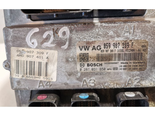 Řídící jednotka 059907309F, 4M0907401A   Audi Q7 4M 2017
