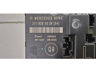 Блок управления дверью 2118201526, 356805   Mercedes-Benz E W211