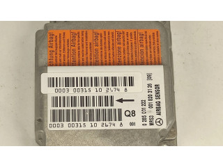 Блок подушек безопасности 0018203126, 0285001222   Mercedes-Benz A W168