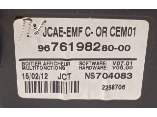 Дисплей    9676198280, 9836586580   Citroen C4 II