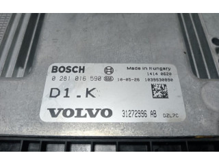Блок управления двигателем Блок управления 0281016590   Volvo C30