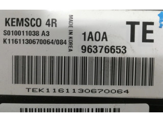 Блок управления двигателя 96376653   Daewoo Kalos