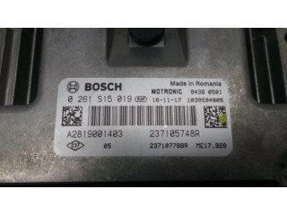 Блок управления двигателя 0261S15019   Smart ForTwo III C453