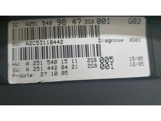 Панель приборов A2515409847, A2C53118442 Mercedes-Benz R W251