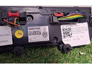 Блок управления климат-контролем 5G0907426Q, 5G0907426Q   Volkswagen Golf VII
