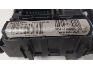 Блок комфорта 9643100980, A6 Citroen C5