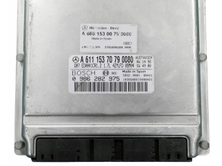 Řídící jednotka A66815300790080, A61115370790080 Mercedes-Benz A W168 2001