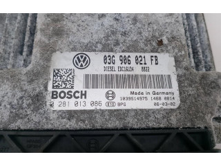 Блок управления двигателем Блок управления 03G906021FB   Volkswagen PASSAT B6