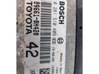 Блок управления двигателя 0261S10409, 896610H420   Peugeot 108