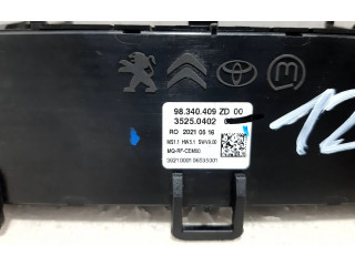 Блок управления климат-контролем 98340409ZD, 129187   Citroen Jumpy