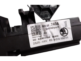 Комплект блоков управления 6V0920740A, 1K0905851 Skoda Fabia Mk3 (NJ)