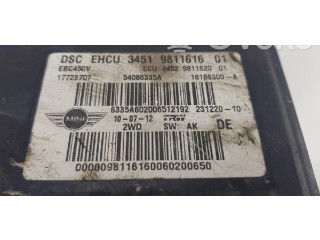 Блок АБС 34516874553, 17723707 Mini One - Cooper Coupe R56 2005 - 2014 года