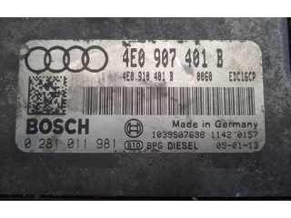 Řídící jednotka 0281011981   Audi A8 S8 D3 4E 2013