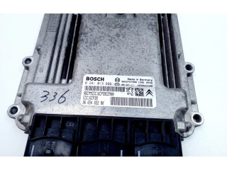 Блок управления двигателя 9663757980, 0281013666 Citroen C-Crosser