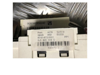 Блок управления климат-контролем 5J0820045E9B9, 5J0820045E9B9 Skoda Fabia Mk1 (6Y)