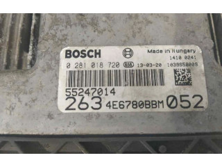 Блок управления двигателем Блок управления 55247014 Opel Combo D