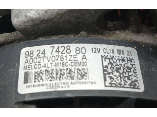 Генератор 9824742880, A002TV0781ZE   Opel Combo E      