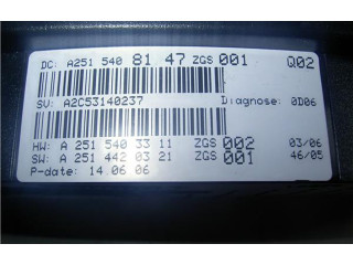 Панель приборов a2515408147, A2C53140237   Mercedes-Benz R W251       