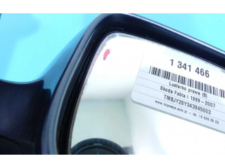 Зеркало электрическое Skoda Fabia Mk1 (6Y) 1999 - 2007 года