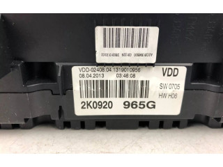 Панель приборов 2K0920965G Volkswagen Caddy