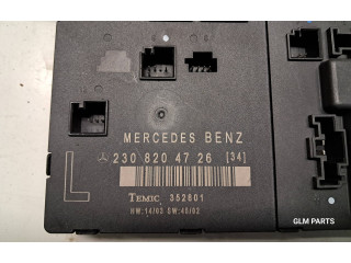 Блок управления дверью 2308204726   Mercedes-Benz SL R230