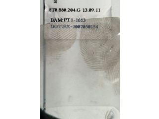 Подушка безопасности пассажира 8T0880204G, 2007050154   Audi A5 Sportback 8TA