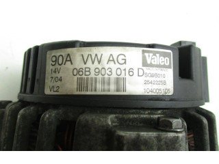 Генератор 06B903016D   Volkswagen PASSAT      