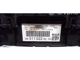 Přístrojová deska Citroen Berlingo 2019 9831102280