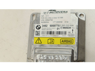 Блок подушек безопасности 6869775, 0265020699   BMW X3 F25