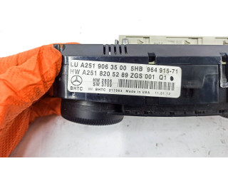 Блок управления климат-контролем A2519063500, A2518205289   Mercedes-Benz R W251