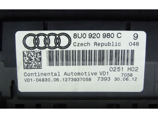 Панель приборов 8U0920980C, 8U0920980C Audi Q3 8U