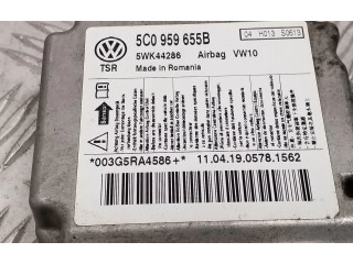 Блок подушек безопасности 5C0959655B Skoda Yeti (5L)